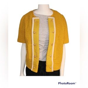 💋 Cidra Blazer, Size 10, Mustard Colour